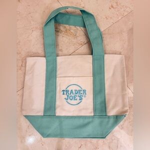 Trader Joes Mini Canvas Tote Bag - Limited Edition!